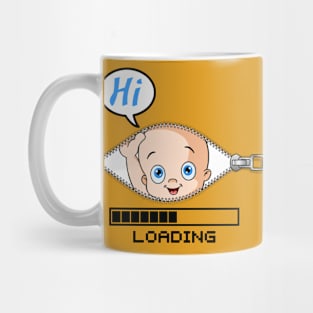 Loading Hi illustration Mug